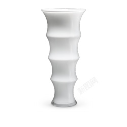白色花瓶节节高艺术大花瓶装饰图高清图片