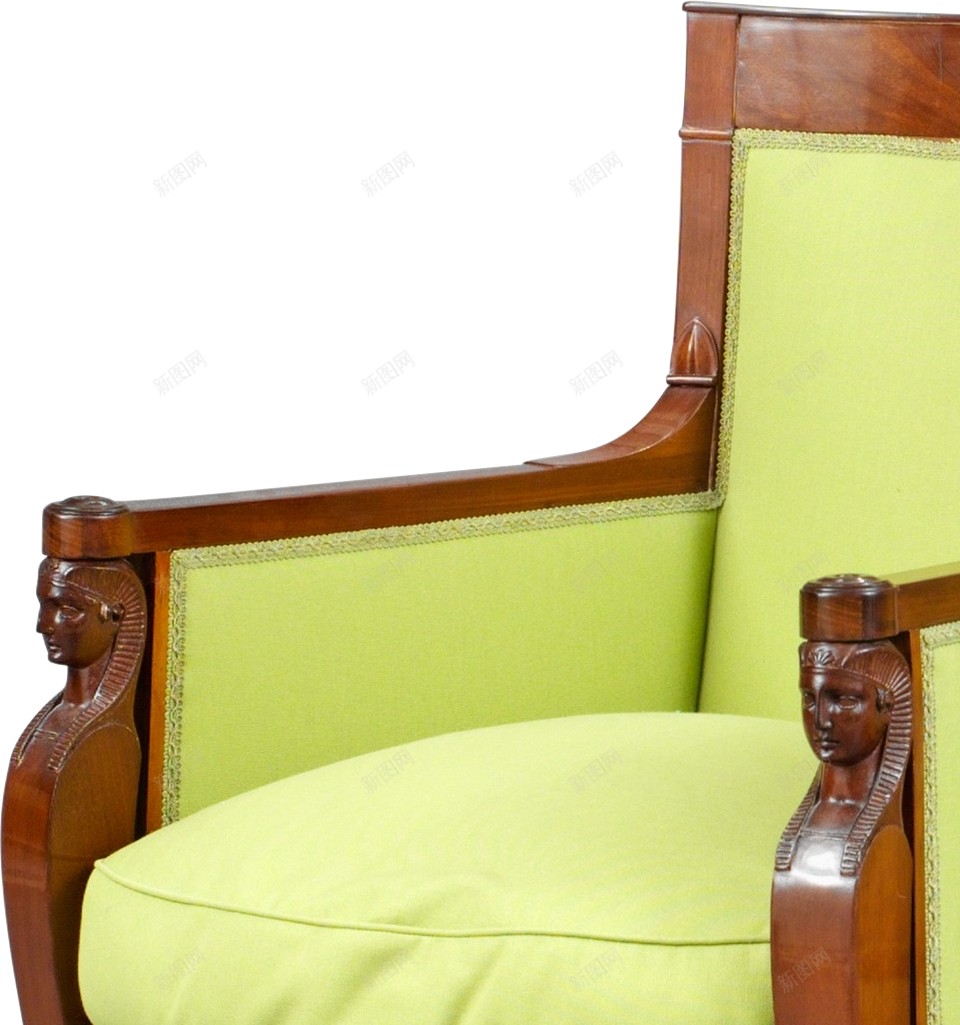 实木沙发单沙发手扶椅图片png免抠素材_新图网 https://ixintu.com 沙发 实木沙发 皮质沙发 布艺沙发 单沙发 手扶椅