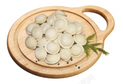 小水饺冷水包汤团图片素材