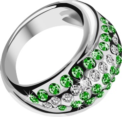 项链耳环戒指手镯珠宝饰物素材