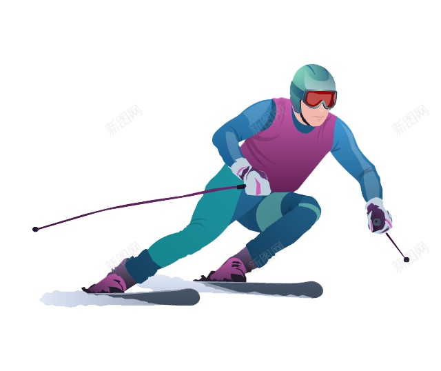 滑雪ski的现在分词png免抠素材_新图网 https://ixintu.com ski的现在分词 滑雪