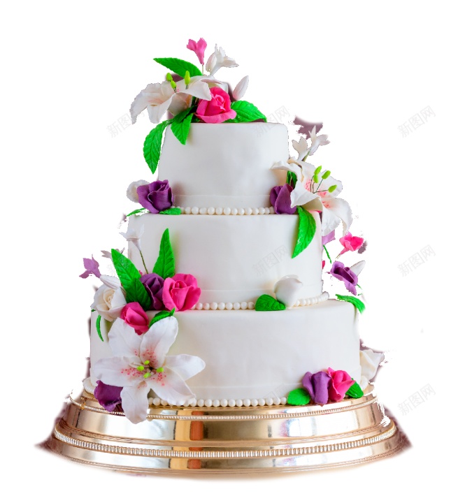 结婚蛋糕png免抠素材_新图网 https://ixintu.com 结婚蛋糕