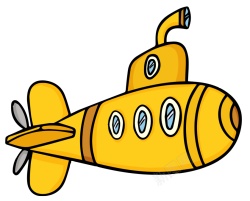 潜艇潜艇三明治素材