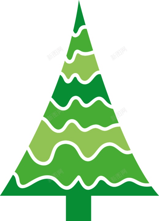 绿色圣诞树可爱的圣诞元素png免抠素材_新图网 https://ixintu.com 圣诞 圣诞树 圣诞节 可爱 卡通圣诞 手绘 树环 白色 矢量 绿色