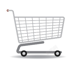 同shoppingtrolley购物手推车素材