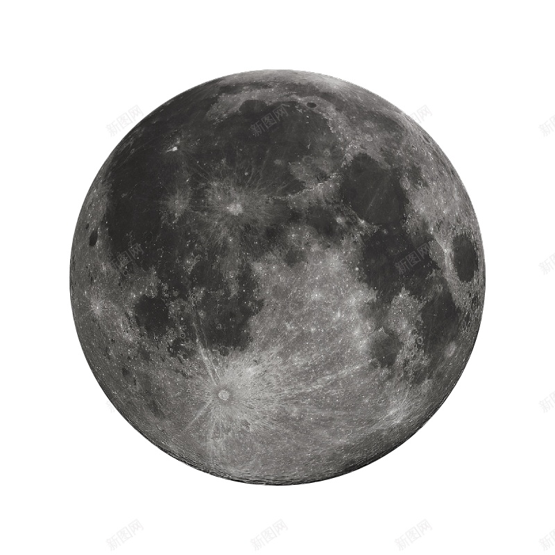 月球月亮png免抠素材_新图网 https://ixintu.com 月亮 月球
