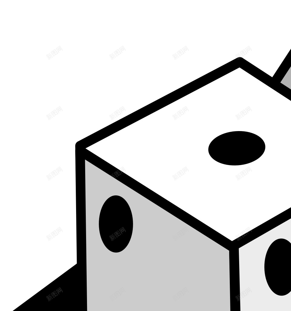 骰子色子png免抠素材_新图网 https://ixintu.com 色子 骰子