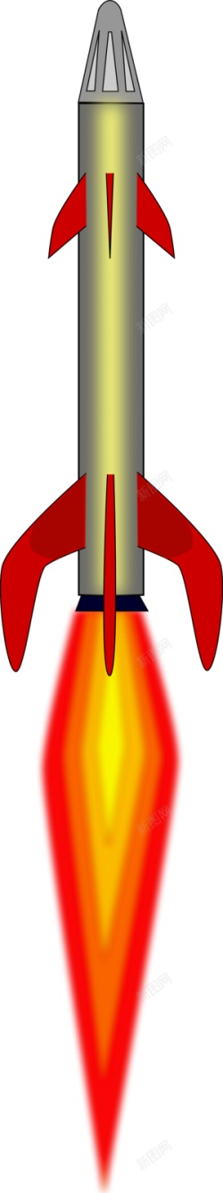 火箭火箭武器素材