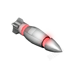 导弹发射物png免抠素材_新图网 https://ixintu.com 发射物 导弹