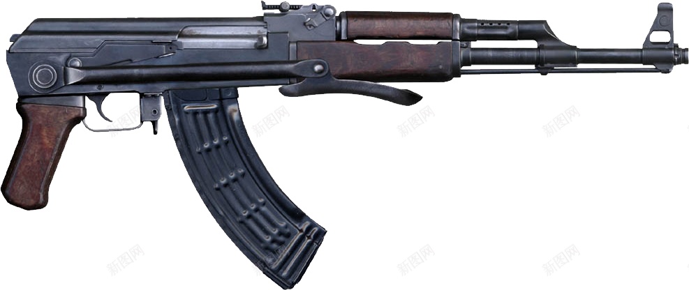 AK47png免抠素材_新图网 https://ixintu.com AK47