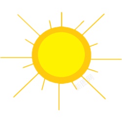 太阳日素材
