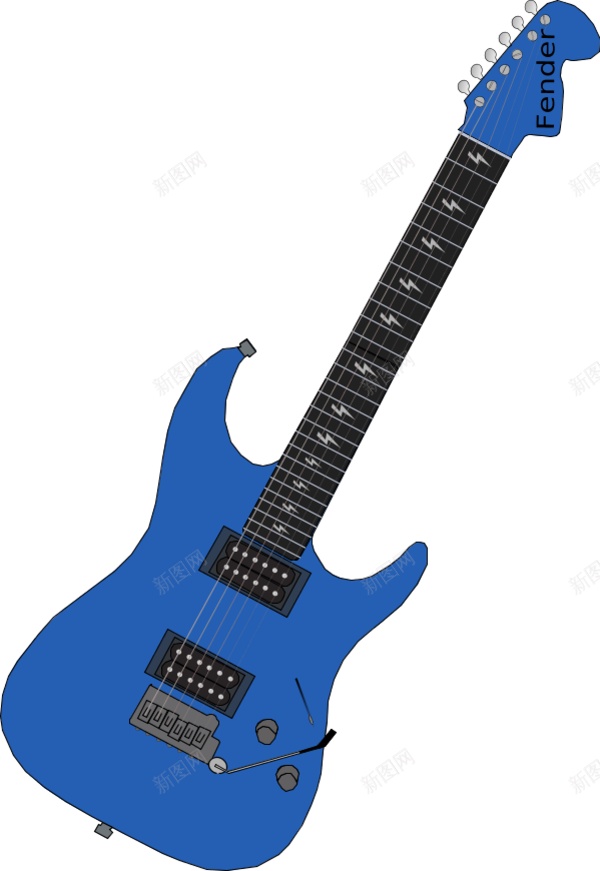 电吉它吉他png免抠素材_新图网 https://ixintu.com 吉他 电吉它