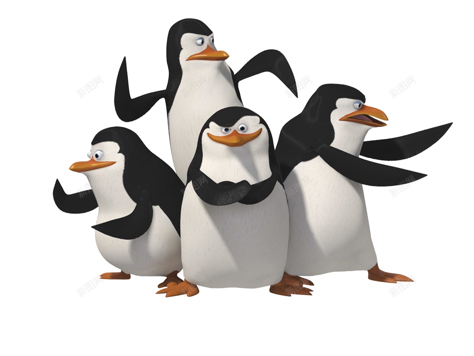 企鹅penguin的复数png免抠素材_新图网 https://ixintu.com penguin的复数 企鹅