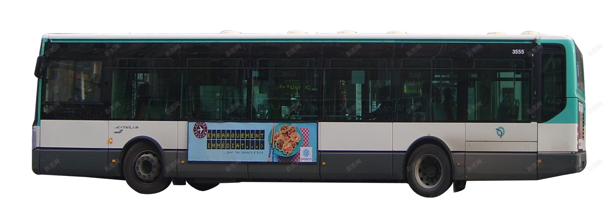 公共汽车巴士png免抠素材_新图网 https://ixintu.com 公共汽车 巴士