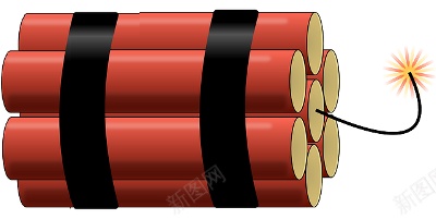 炸药甘油炸药png免抠素材_新图网 https://ixintu.com ：黄色炸药 甘油炸药 定时炸药