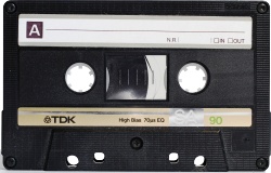 盒式录音磁带卡式录音带素材