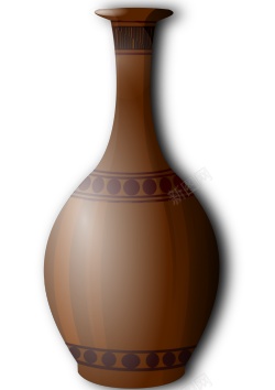 彩瓷花瓶装饰瓶素材