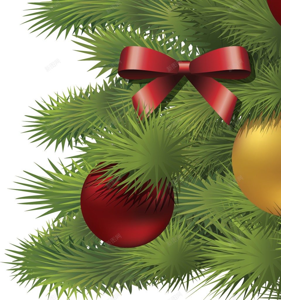 绿色圣诞树可爱的圣诞元素png免抠素材_新图网 https://ixintu.com 圣诞树 绿色  五角星 金色星星  立体 蝴蝶结 彩球挂饰  圣诞节 3d 圣诞 彩色镏金 金丝带 树环 