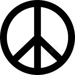 和平标志和平的象征素材