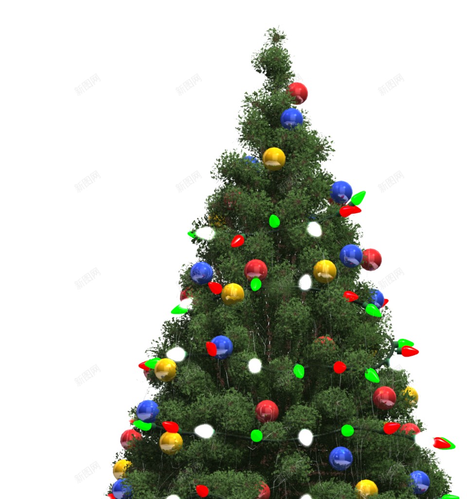 绿色圣诞树可爱的圣诞元素png免抠素材_新图网 https://ixintu.com 圣诞树 绿色 彩色 包装盒 礼物 立体 礼盒 蝴蝶结 花朵 彩球 彩灯 挂饰  圣诞节圣诞元素 