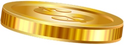 硬币金属货币素材