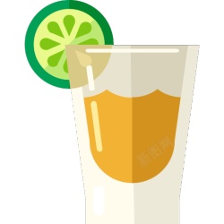 龙舌兰酒特奎拉酒一杯龙舌兰酒素材