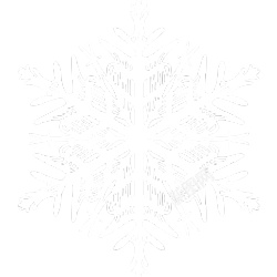 雪花雪片素材
