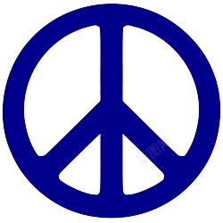 和平标志和平的象征素材