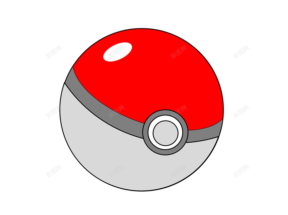 Pokeballpng免抠素材_新图网 https://ixintu.com Pokeball