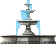 人工喷泉喷水池png免抠素材_新图网 https://ixintu.com 人工喷泉 喷水池