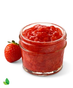新鲜的草莓酱美味美食配图素材