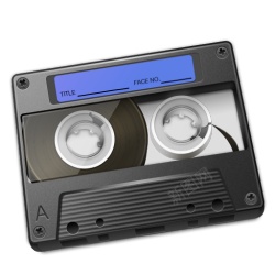 卡式录音带盒式录音磁带卡式录音带高清图片