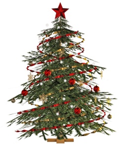 圣诞树采油树素材