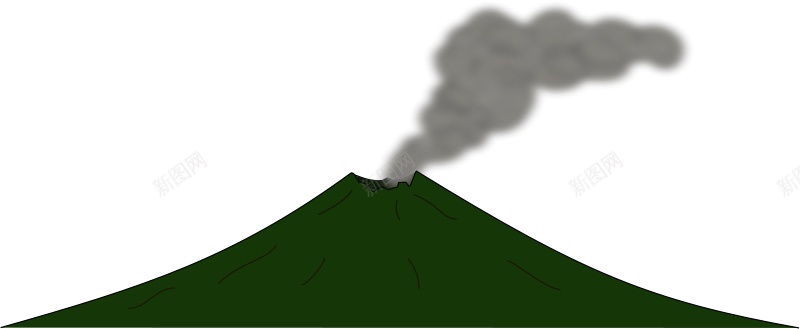 火山png免抠素材_新图网 https://ixintu.com 火山