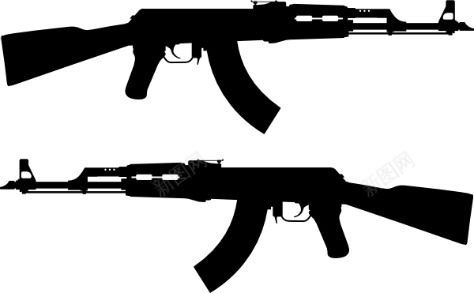 AK47png免抠素材_新图网 https://ixintu.com AK47