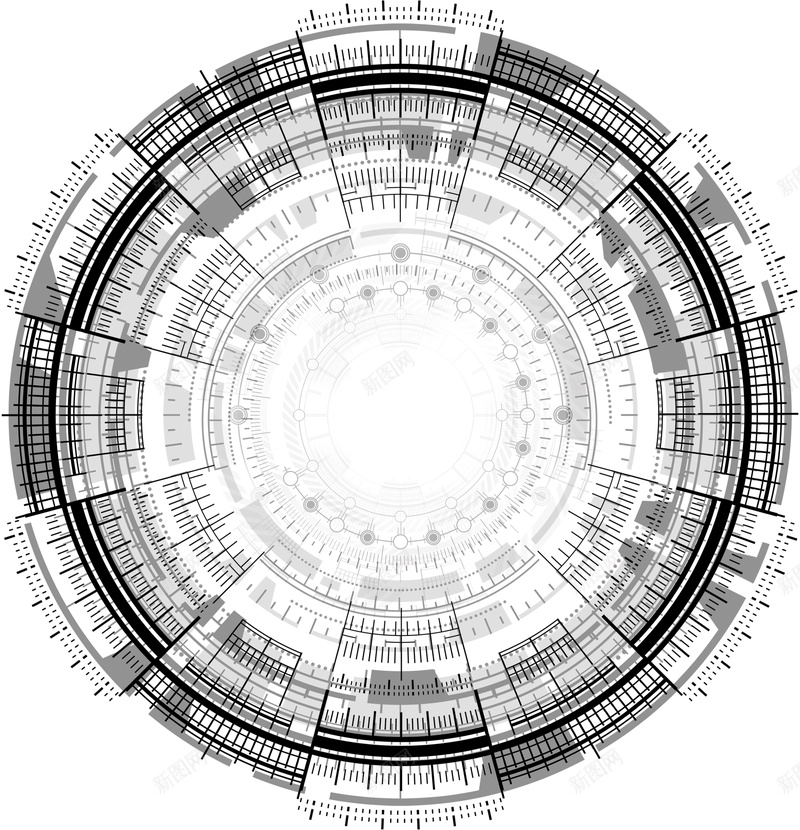 复杂数码环未来科技26jpg设计背景_新图网 https://ixintu.com 数码 未来 环 科技
