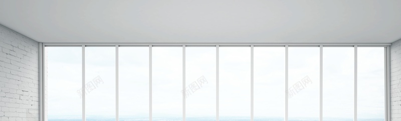 室内窗户背景jpg_新图网 https://ixintu.com 室内 摄影 海报banner 窗户 风景