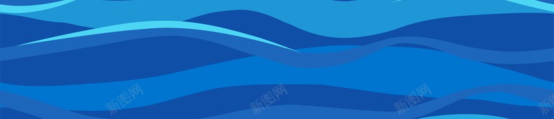 矢量海洋背景ai设计背景_新图网 https://ixintu.com 波浪 海 海洋 矢量 背景 蓝色 矢量图