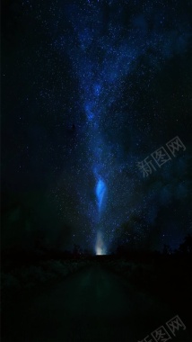 插画星空背景