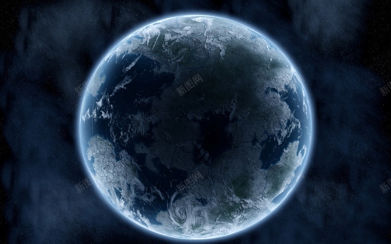 地球背光面背景图jpg设计背景_新图网 https://ixintu.com 光晕 地球 太空 宇宙 星空