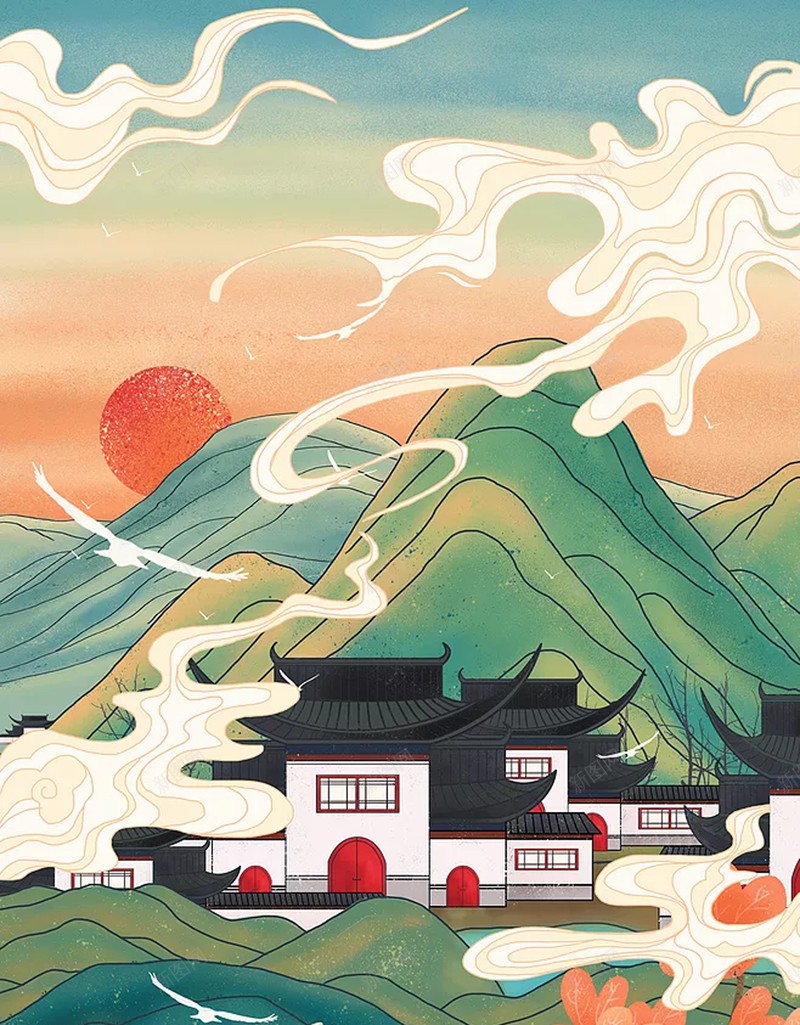 国风国潮中国风背景4jpg设计背景_新图网 https://ixintu.com 中国风 国潮 国潮背景墙 国风 背景