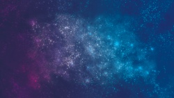 银河烟雾繁星星空背景蓝紫色高清图片