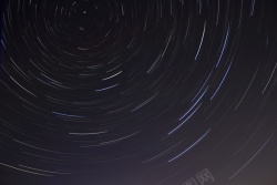 星轨星轨天空素材夜晚高清图片