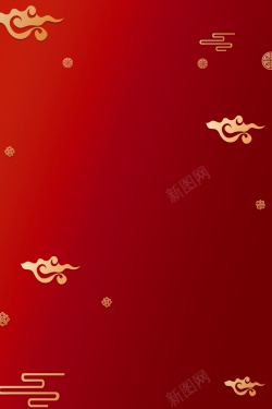 喜庆中国风舞狮子腊八节背景喜庆背景红色背景中国风背景高清图片