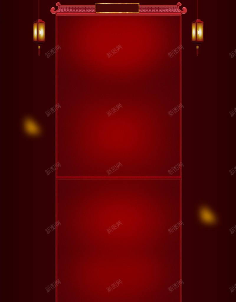 古典背景jpg设计背景_新图网 https://ixintu.com 中国风 古典 复古 灯笼 红色 新年 新春 春节 店铺背景 过年