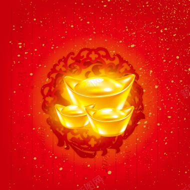 红色喜庆春节主图背景