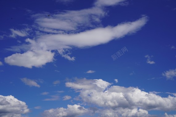 蓝天白云图摄影图片