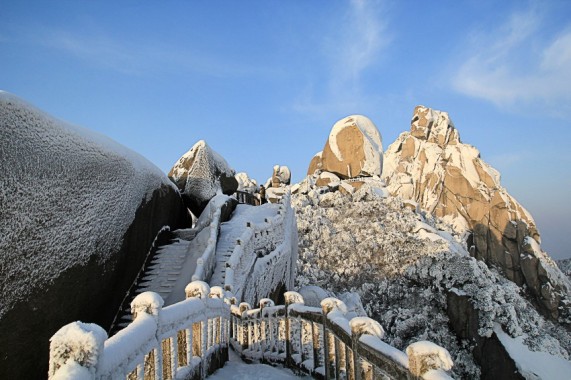 安徽安庆天竺山雪景图片第3张摄影图片