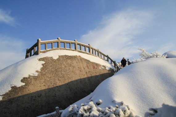 安徽安庆天竺山雪景图片第4张摄影图片