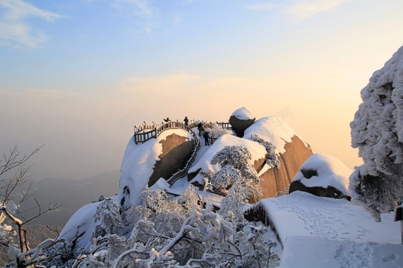 安徽安庆天竺山雪景图片第2张摄影图片